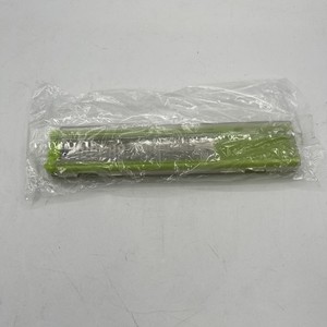 KitchensByClay citrus zester and cheese grater, green handle protective plastic