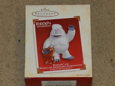 Hallmark Ornament Rudolph and Bumble The Abominable Snowman 2005 MINT COND.