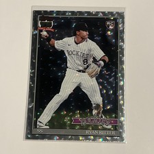 2026 Topps Series 1 Ryan Ritter #T91-26 Silver Crackleboard Parallel RC Rockies