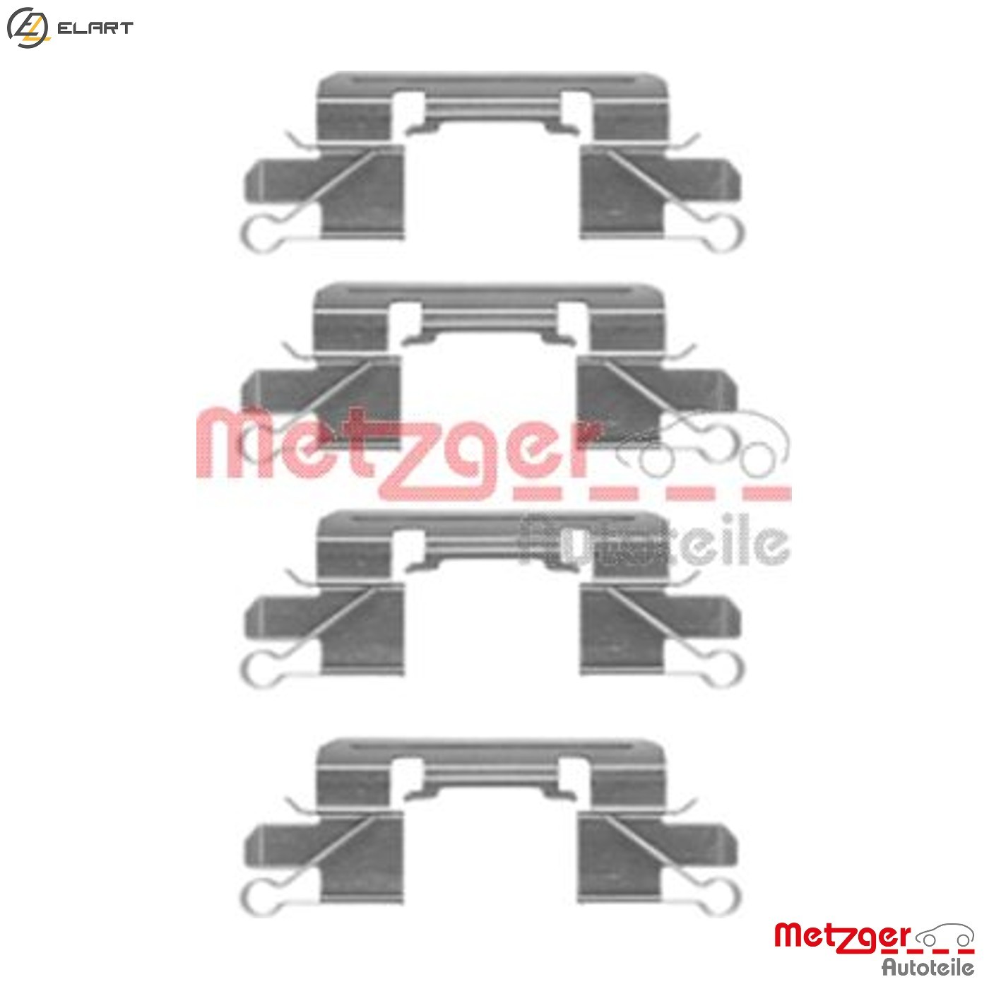 ACCESSORY KIT DISC BRAKE PAD 109-1769 FOR MITSUBISHI TRITON/L200/Pickup 2.5L