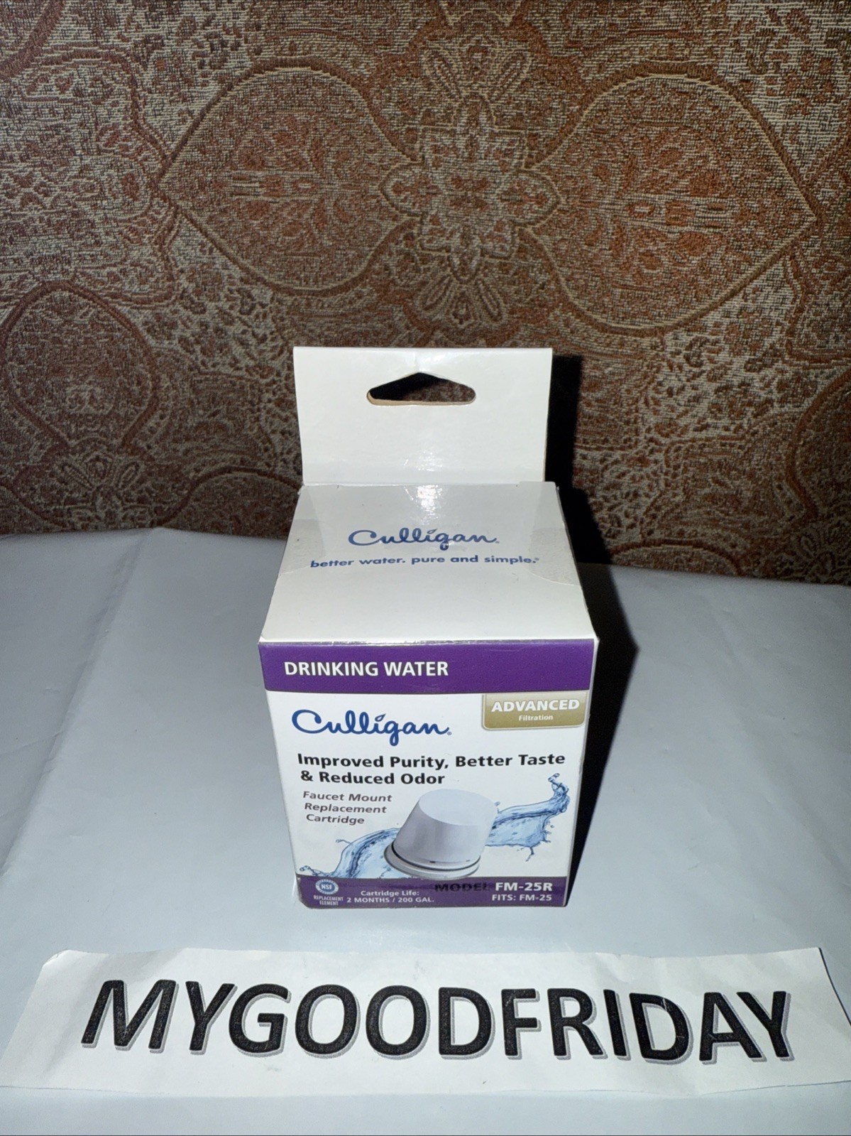 Culligan FM-25R Faucet-Mount Replacement Water Filter Cartri