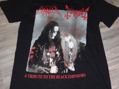 Mayhem Morbid Rar Unworn Sold Out Shirt Black Metal Marduk Striborg Nargaroth