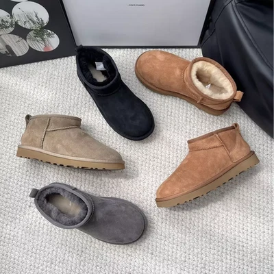 UGG AUSTRALIA U&G&G Winter Shoes Ladies Classic Ultra Mini Boots Ankle Boots Winter Warm Shoes