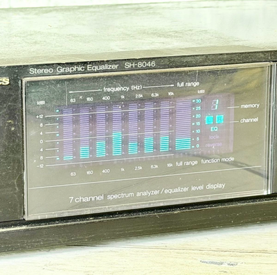 Technics Sh-8046 Stereo 7 Band Graphic Equalizer for sale online