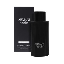 Armani Code by Giorgio Armani, 4.2 oz EDT Refillable Spray for Men New In Box