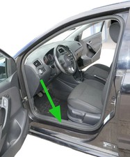 VW Polo 6R 6C Türdichtung Dichtung Tür vorne links Fahrertür 4/5-Türer Gummi