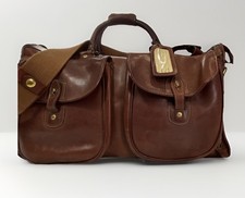 Vintage Ghurka Marley Hodgson Original No 2 Express Brown Leather Carry On Bag