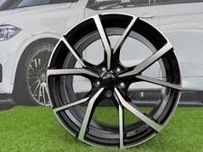 4x R16 5x100 VW Estoril Style Schwarz Poliert ET42 Alufelgen Für Polo Bora