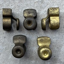 One (1) M1891 M93 M95 Argentine Mauser Brass Nosecap Muzzle Cover Chilean Used