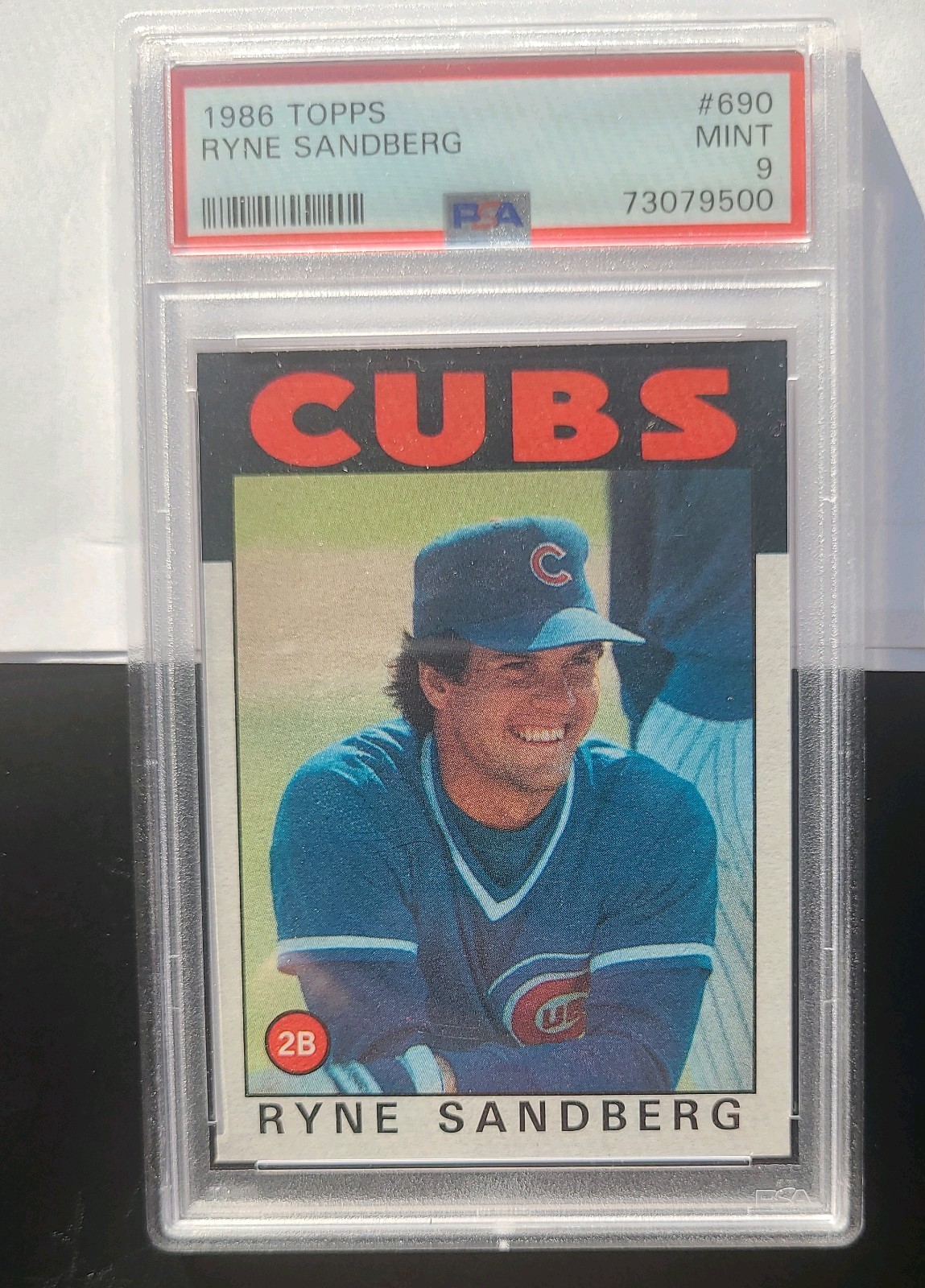 1986 TOPPS #690 RYNE SANDBERG PSA 9 RARE 🇺🇸 ONLY 132 Exist