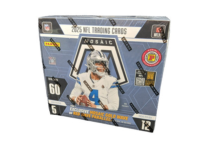 NFL 2025 Panini Mosaic American Football International Hobby Box