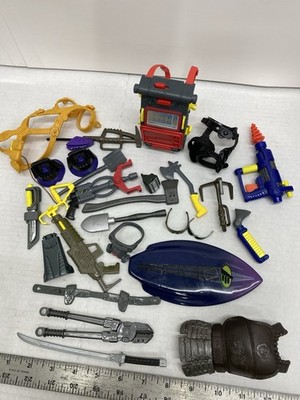 Max Steel N-Tek Weapons & Accessories Lot of 28 Pieces Some RARE Hard To Find