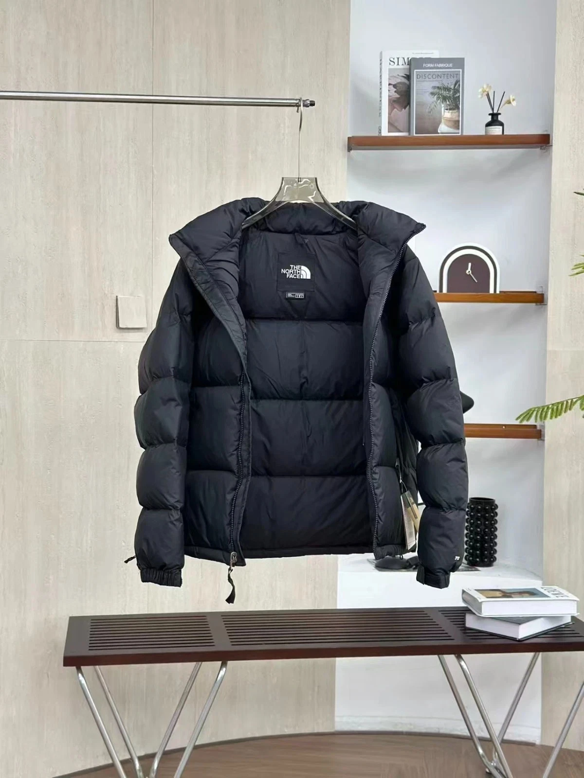US SIZE North Face 1996 Men's black vintage down jacket - product detail image 1