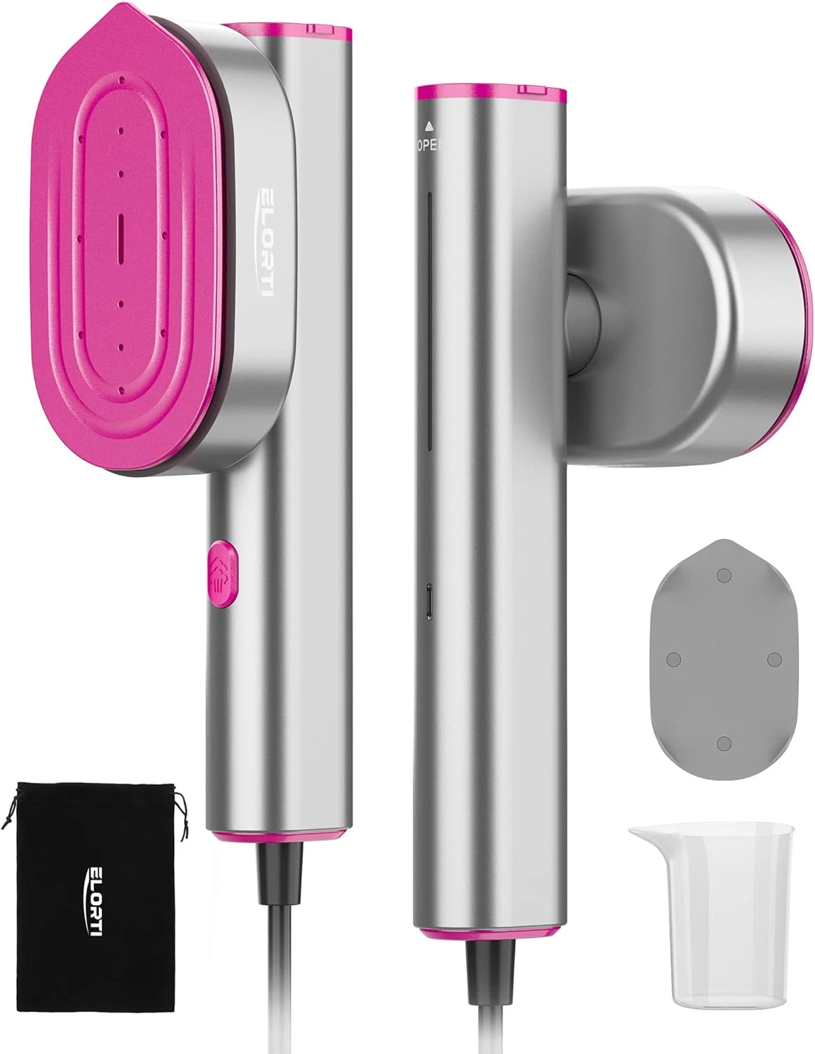 Travel Steamer for Clothes, Portable Handheld Steamer for Clothes, 1200W Strong