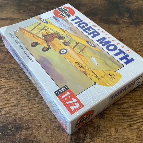 Airfix De Havilland Tiger Moth Model Kit. New And Sealed. - Picture 2 of 3