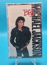 Vintage 1987 Original Michael Jackson Bad Sealed Cassette US