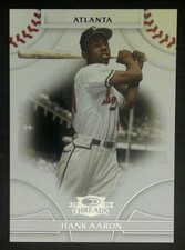 2008 Donruss Threads Hank Henry Aaron #1 Braves