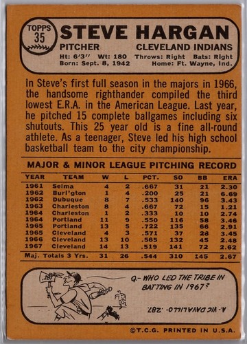 1968 Topps Baseball (1-300) Set Break EX - EX-MT U-Pick from Drop Down List - Picture 52 of 448