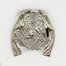 Wyldr Crop Blazer Jacket  Size M New