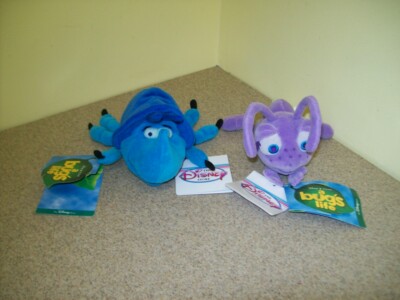 The Disney Store A Bug's Life Bean Bag Plush Characters Lot of 2