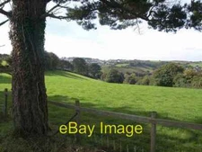 Photo 6x4 Field above Snapes Manor Salcombe From the stretch of track sho c2010