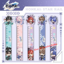 Anime Honkai: Star Rail Kafka Acrylic Figure Decor Stationery Length Calculation