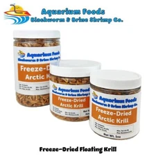 Freeze-Dried Arctic Krill - Tropicals, Marines, Cichlids, Koi, Turtles. JAR