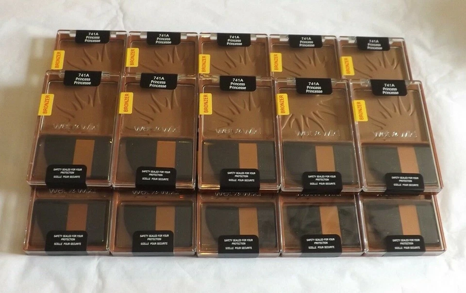 Lote al por mayor de 100 cosméticos de maquillaje mezclados Wet n Wild - rubor sombra de ojos bronceador Foto 2 de 4
