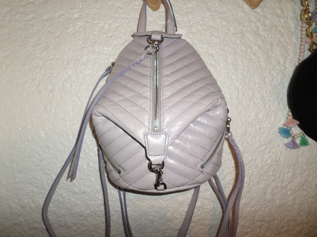 Rebecca Minkoff Quilted Convertible Julian Mini Backpack  display picture 3