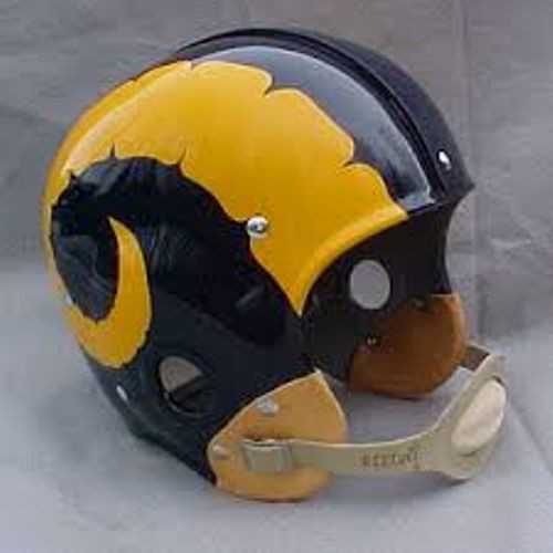 LOS ANGELES RAMS Vintage Horn Football Helmet Decals FULL Size 3M 20MIL - Picture 3 of 3