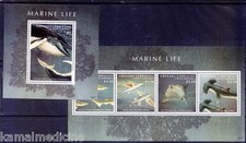 Blacktip Shark Flying Fish, Humback Whale, Spotted Eagle Ray, Grenada 2013 MNH 