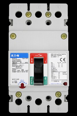 EATON 160 AMP 40kA TRIPLE POLE MCCB GES3160AFG