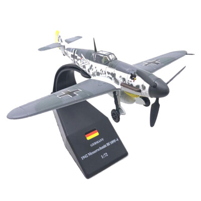 1/72 Die Cast Metal Military Germany BF109F-4 Airplanes Aircraft