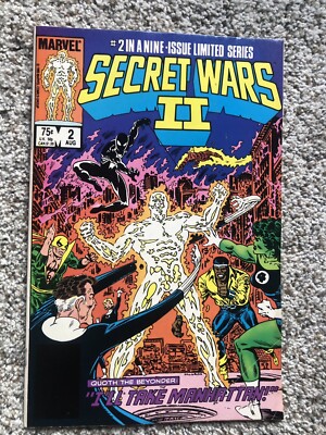 Marvel Comics Secret Wars II #2  (1985 Series Marvel)