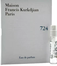 Maison Francis Kurkdjian 724 Eau De Parfum Vial Spray Unisex 0.06 Oz Sample Size