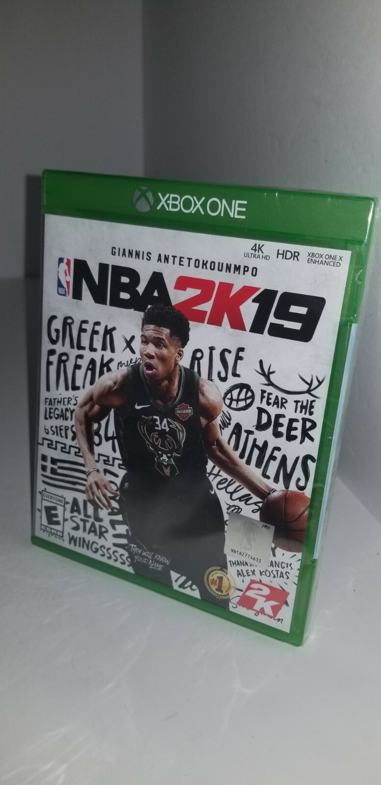 Ottime Nuovo Fabbrica Sigillato NBA 2K19 2019 Gioco Per Xbox Uno senza Regione