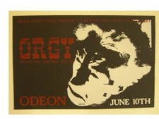Orgy Silkscreen Poster