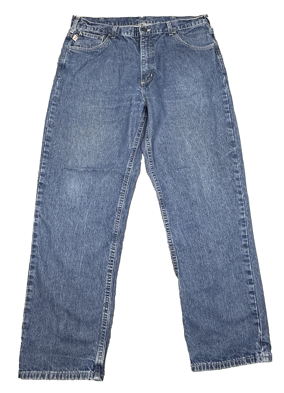 Carhartt FR Jeans Mens 38x30 (Fit 36x30) Blue Flame Resistant 2112 CAT 2 Relaxed