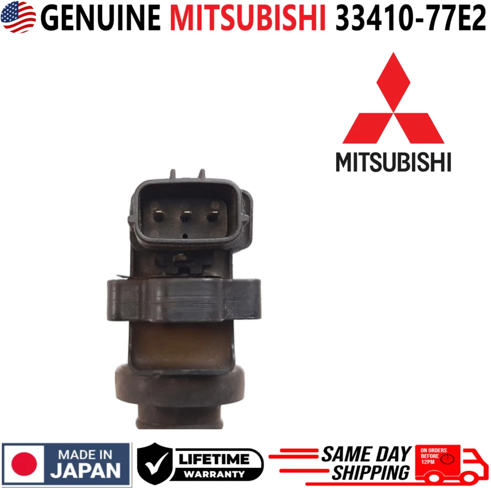 Juego de 6 bobinas de encendido GENUINAS MITSUBISHI para 1998-2007 Suzuki V6, 33410-77E2 Foto 2 de 4