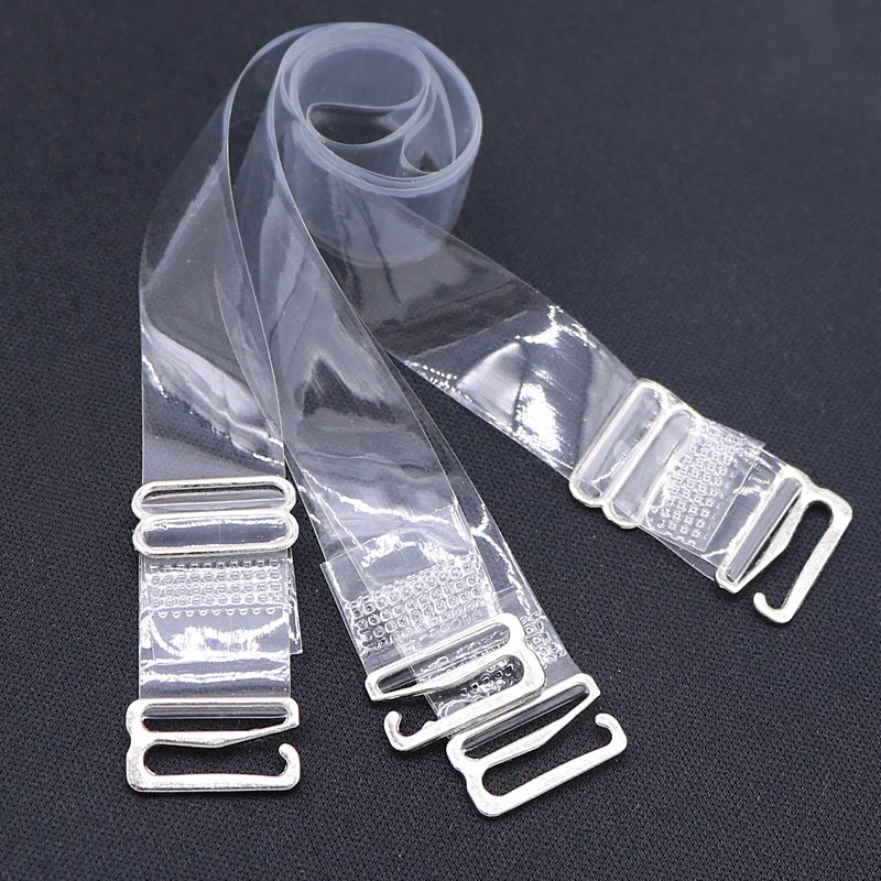 5Pairs Clear Bra Straps Silicone Bra Accessories Invisible Bra Shoulder  Strap