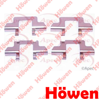 Fits Citroen C3 C2 1.0 1.1 1.4 HDi Brake Pads Fitting Kit Front Howen