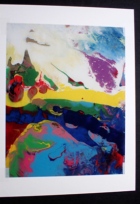 Stell-Es-Auf! GERHARD RICHTER ''Sindbad'' 30x40! D O P P E L S E I T I G !