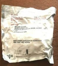 US military M-17 Gas Mask Filter set refurbish kit- M-13 A2