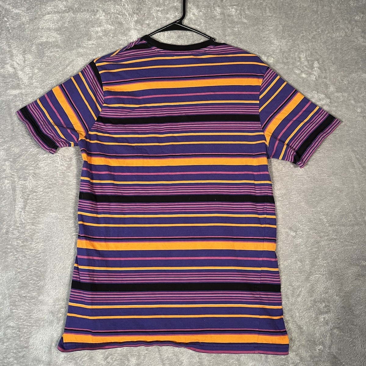 HEUGN Alan シャツ(Purple×Yellow) Size:4 HEUGN Alan シャツ(Purple×Yellow) Size:4 Purple and Yellow Shirts