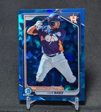 Luis Baez Rookie 2024 Bowman Chrome Sapphire Card #BCP-248 Houston Astros
