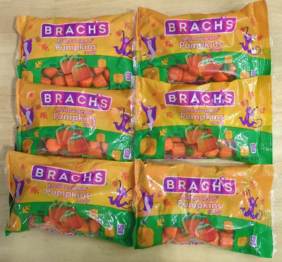 6 Pack Of Brach's Mellowcreme Pumpkins 11 Oz Each EXPIRATION VARIES- 2025 P8