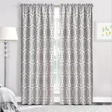 Tribal Medallion Medallion Print Room Darkening Rod Pocket Curtain Panel Pair