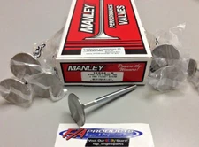 Manley 11824-8 2.055" Small Block Chevy Pro Flo +.100" Intake Valves Set Of 8