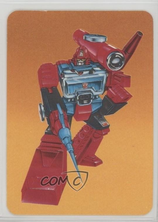 1985 Hasbro Transformers Perceptor #18 2pv