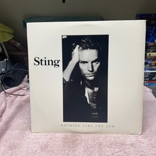 Sting " Nothing Like The Sun 1987 2 lp SP-6402 Vinyl Record